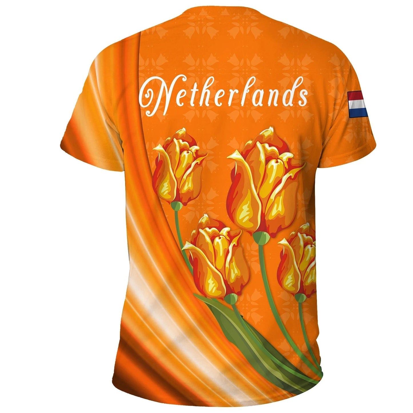 Netherlands T-Shirt King's Day Tulip Graphic Tee