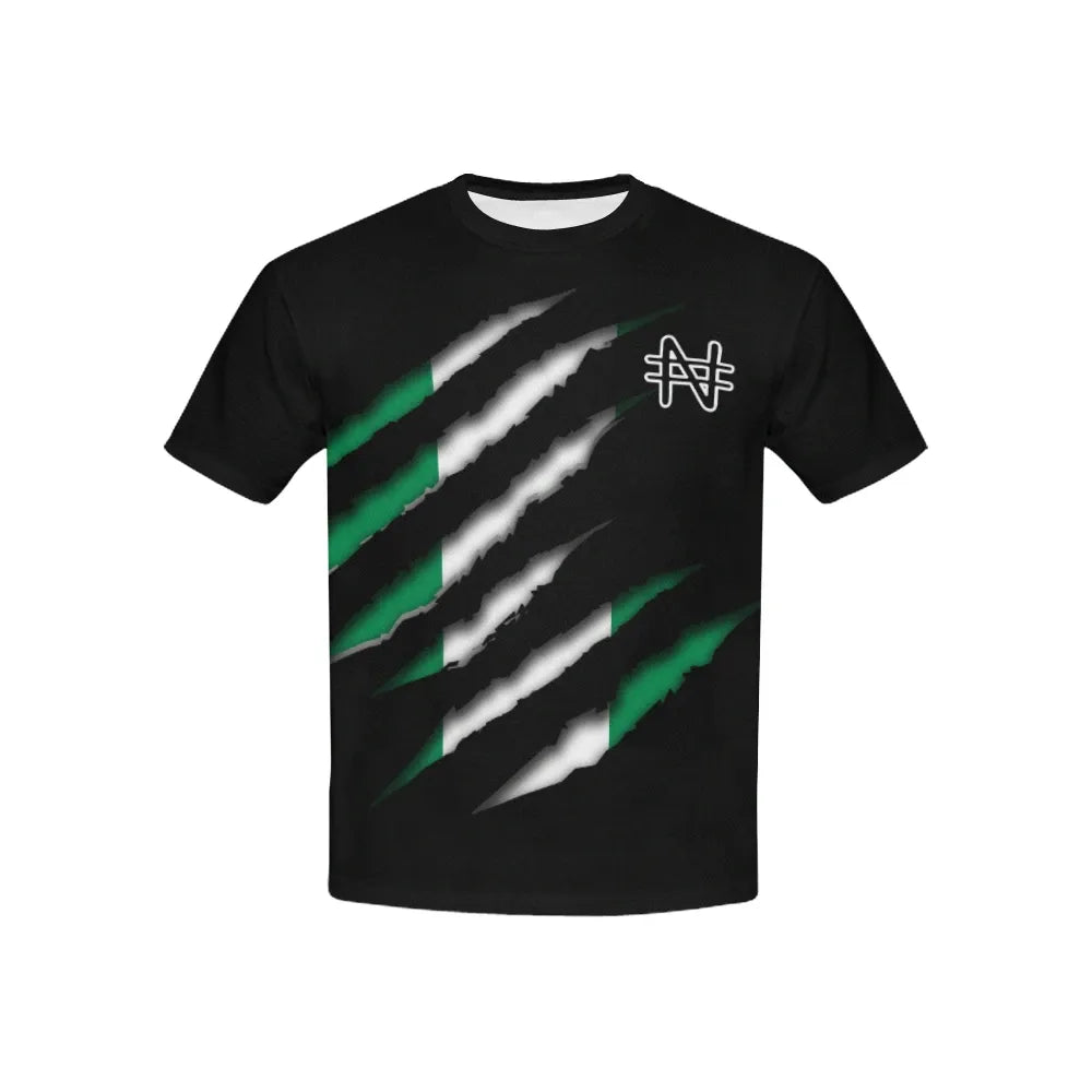 Nigeria T-Shirt Inside Me Graphic Tee
