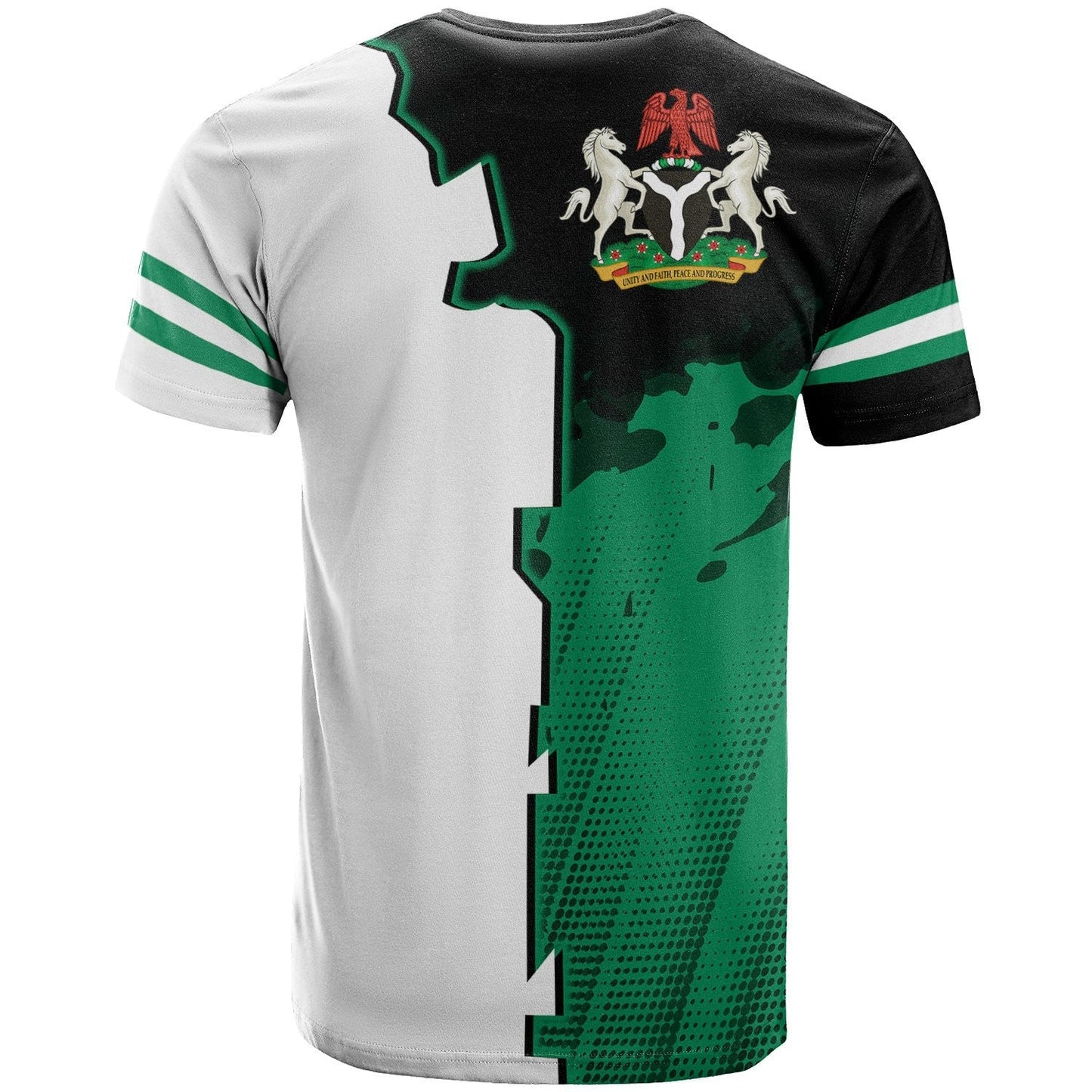 Nigeria Personalised T-Shirt Independence Day Graphic Tee