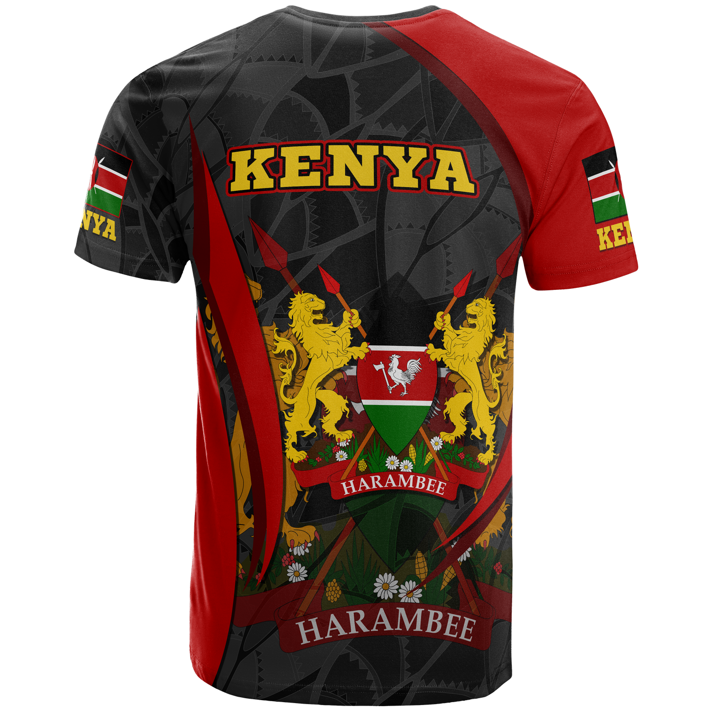 Kenya T-Shirt Kenyan Spirit Graphic Tee