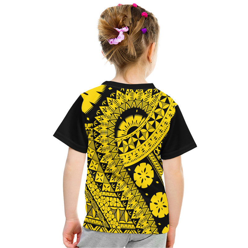 Polynesian Masi Kesa Gold Style T-Shirt Graphic Tee