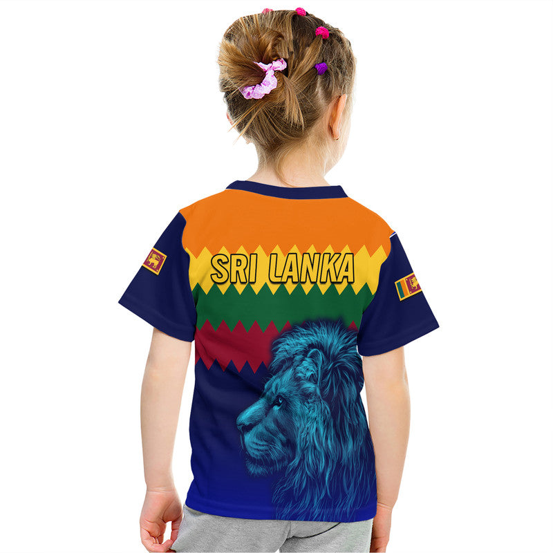 Sri Lanka The Lions Cricket T-Shirt Graphic Tee