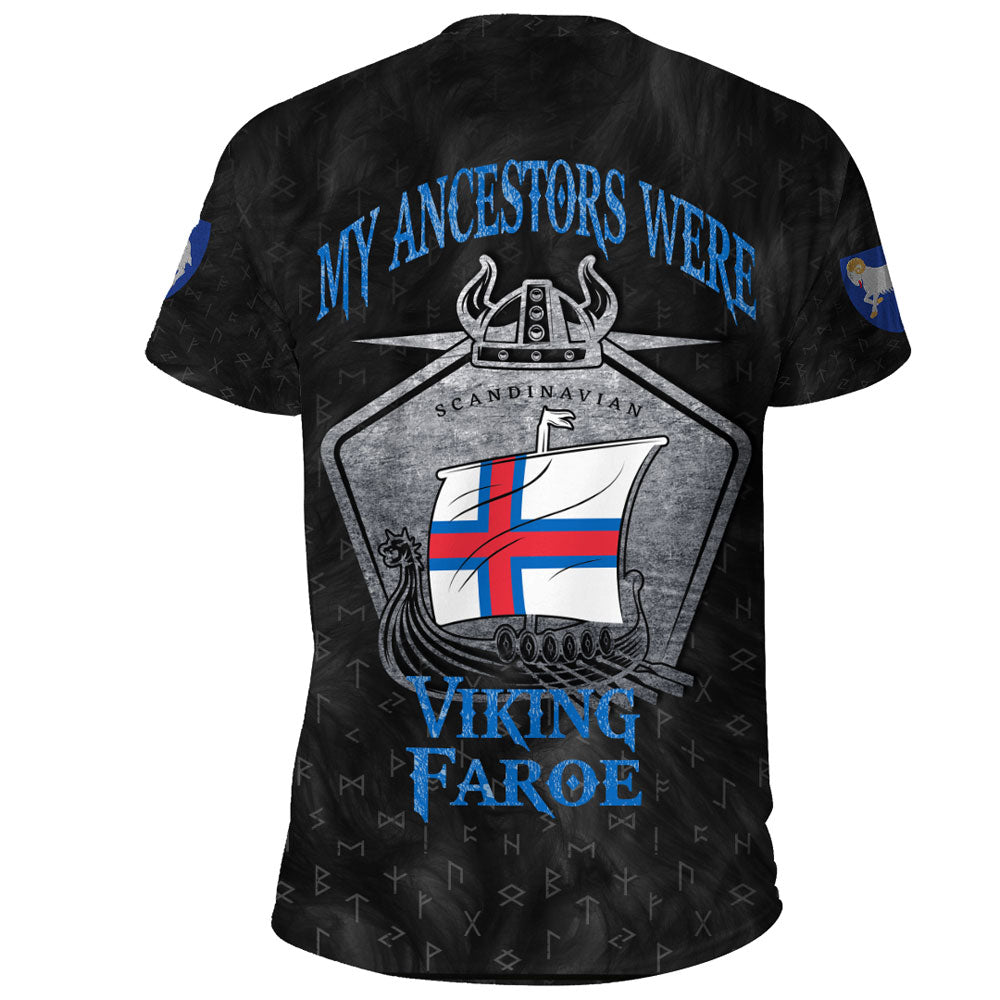 Viking Faroe Islands Drakkar T-Shirt Graphic Tee