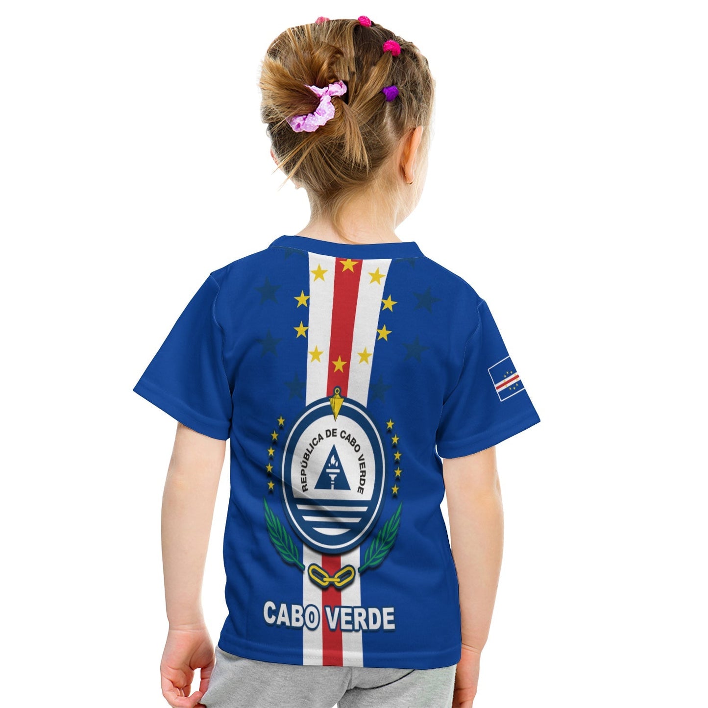 Custom Cape Verde T-Shirt Pride Cabo Verde Graphic Tee