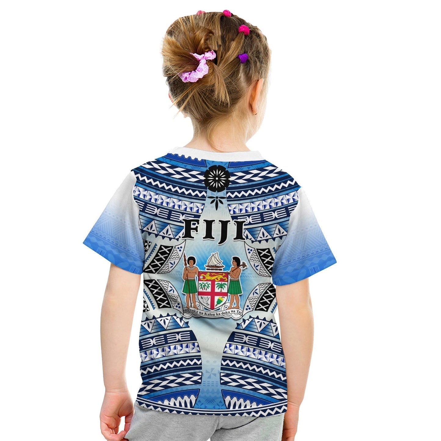 Fiji T-Shirt Kaiviti Fijian Special Tapa Pattern Graphic Tee