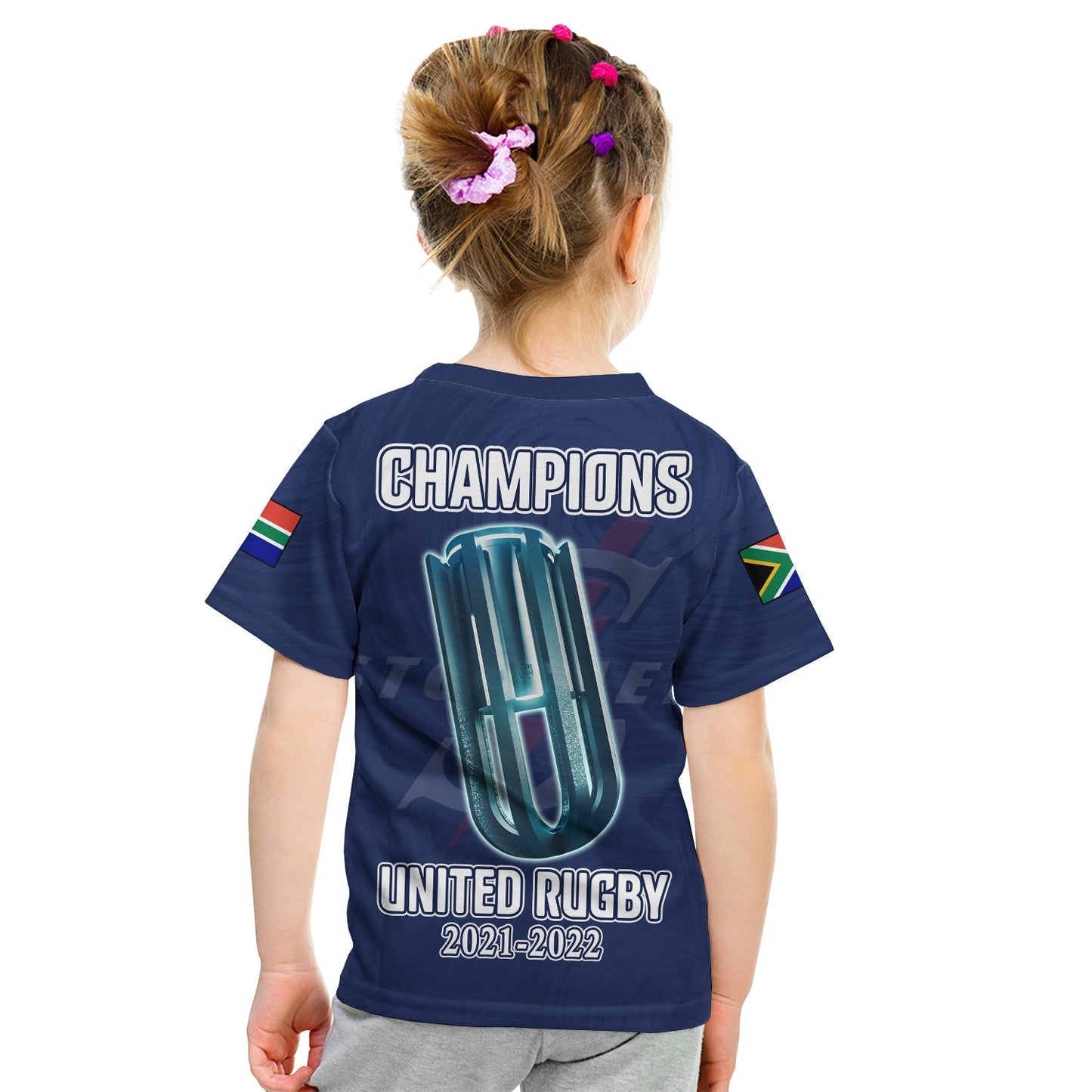 Stormers South Africa Rugby T-Shirt We Are The Champions URC Unity Graphic Tee