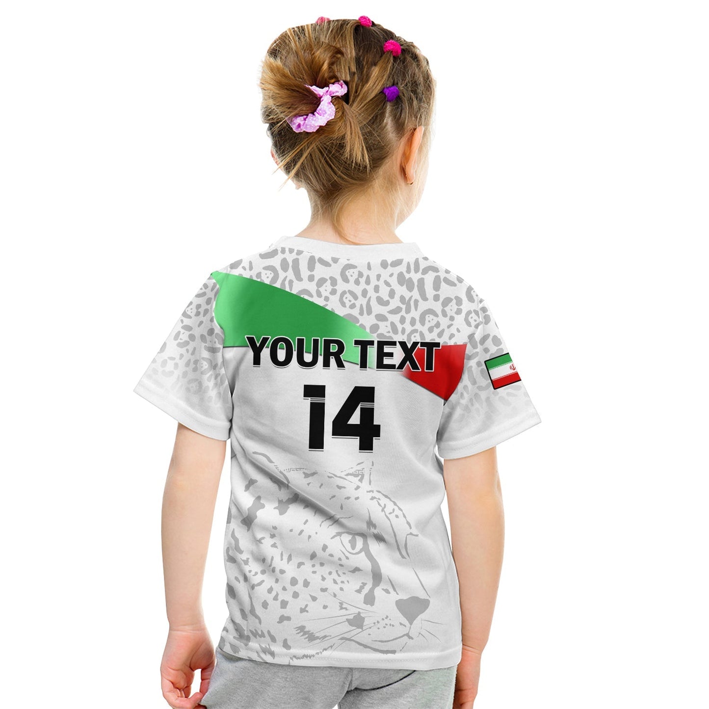 Custom Iran Football T-Shirt Team Melli World Cup 2022 Graphic Tee
