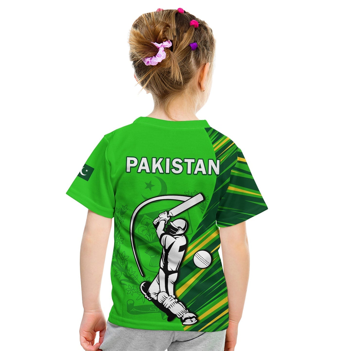 Pakistan Cricket T-Shirt Go Shaheens Simple Style Graphic Tee