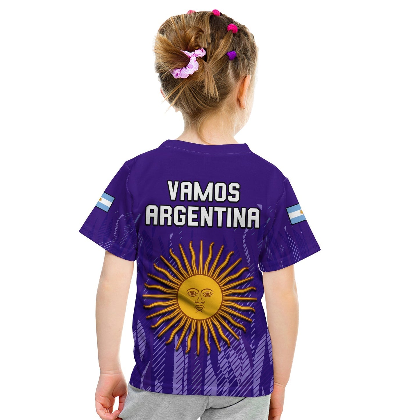 Argentina Football T-Shirt Vamos La Albiceleste 2022 Newest Style Graphic Tee