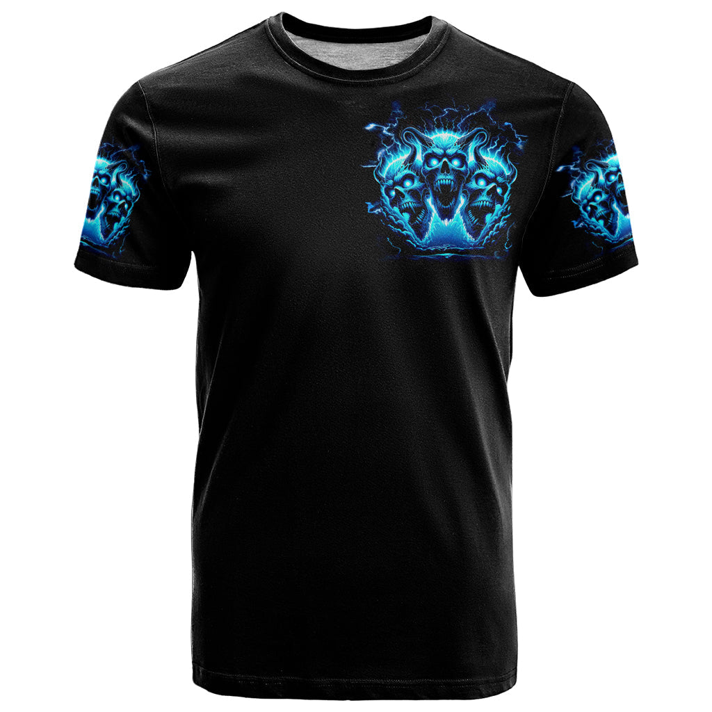 Demon Skull T-Shirt One Day I Gonna Say Fuck It All Graphic Tee