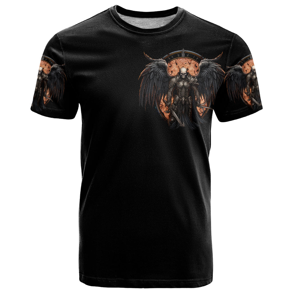 Warrior Skull T-Shirt Warriors Are The One Who Always Fight Graphic Tee