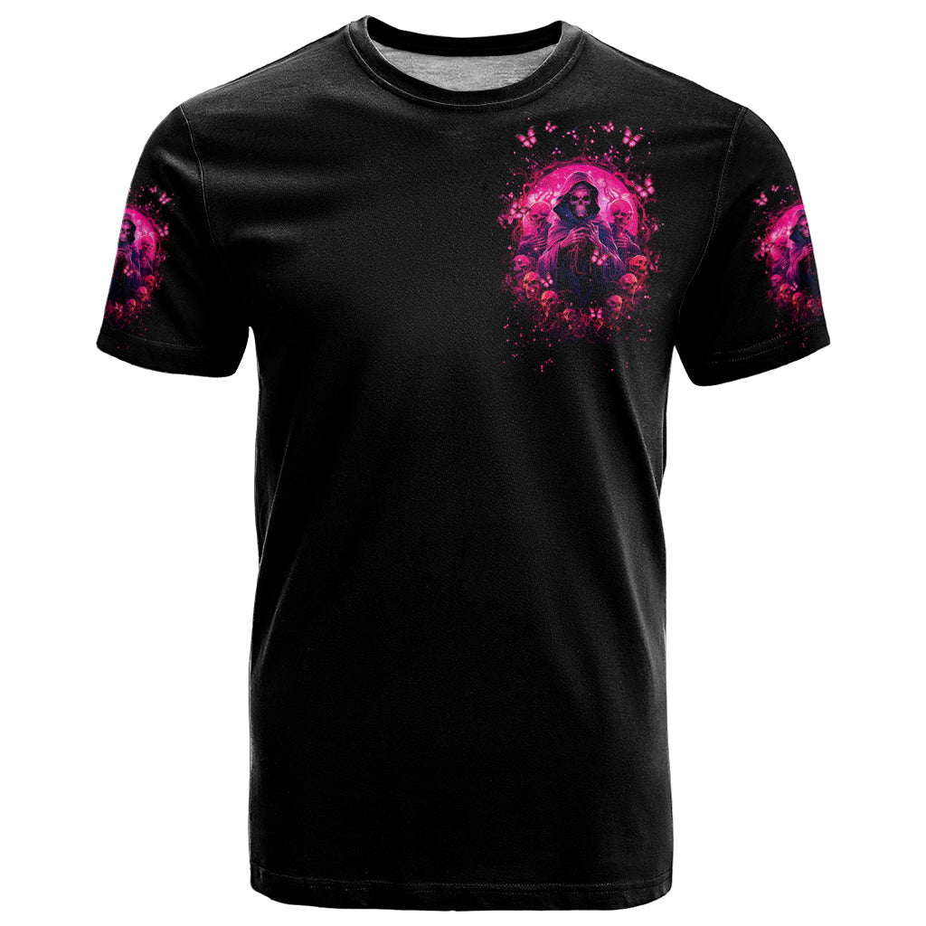 Reaper Skull T-Shirt I'm A Good Person But Don't Give Me A Reason To Show My Evil Graphic Tee