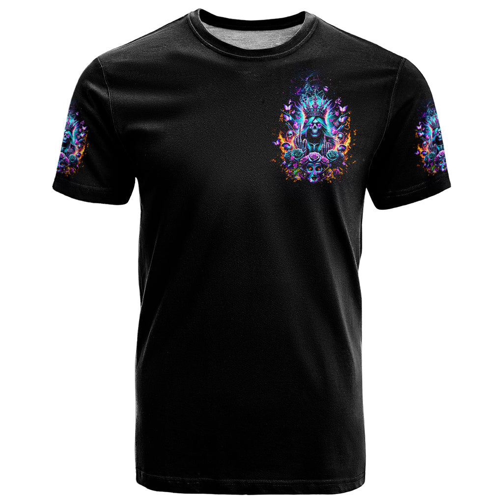 Queen Skull T-Shirt Bitch I'm Not A Princess I'm The Fucking Queen Graphic Tee