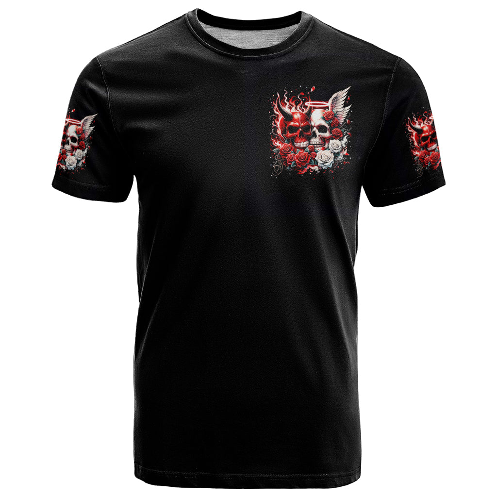 Couple Skull T-Shirt From Our First Kiss Graphic Tee