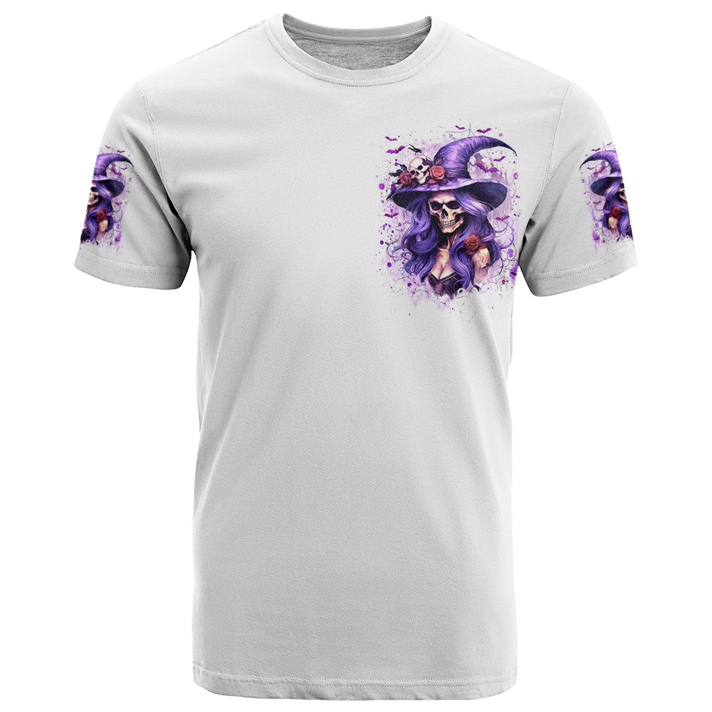 Witch Skull T-Shirt I'm A Haunt Mess Graphic Tee