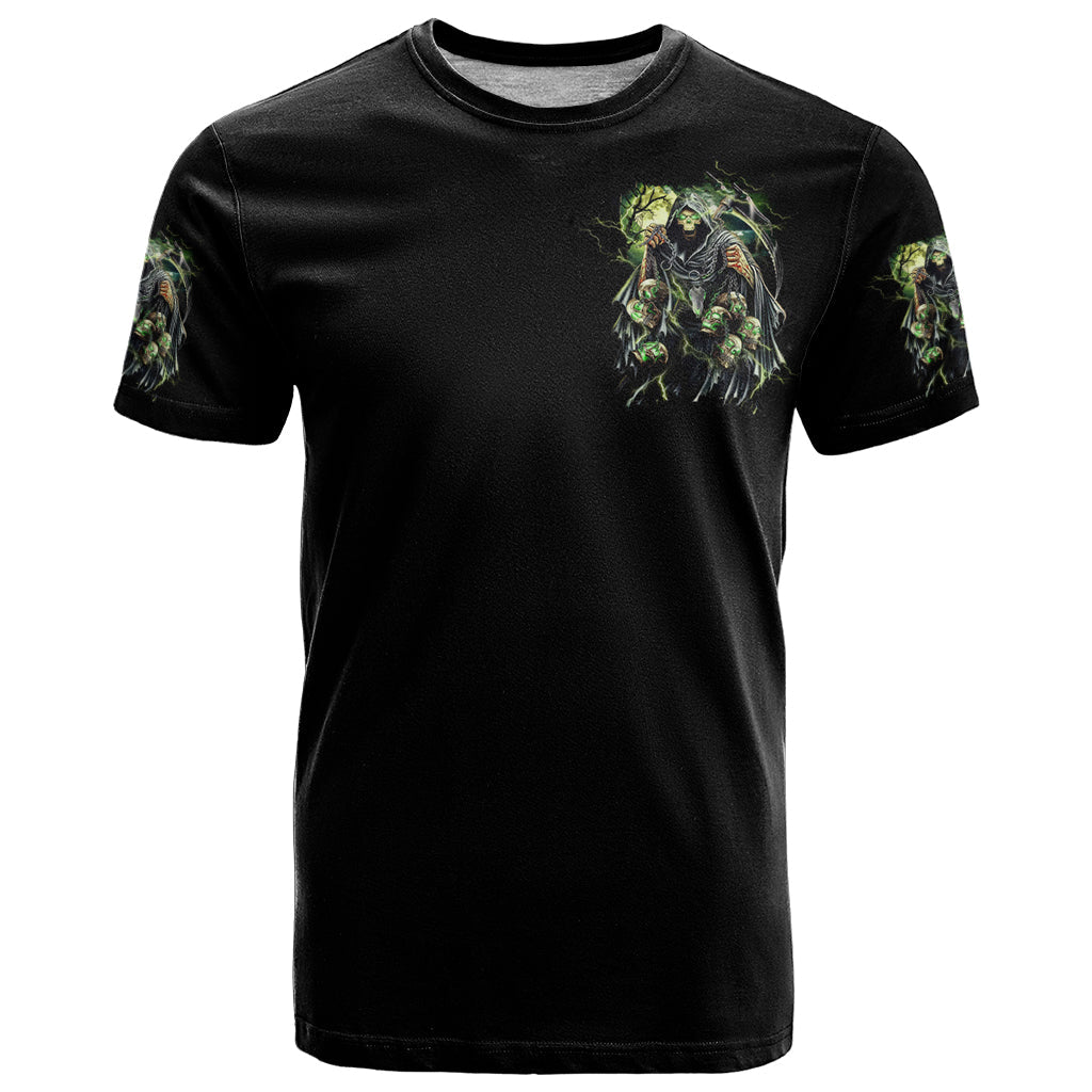 Fire Skull T-Shirt Judge Me When You're Perfect Otherwise Shut Up Graphic Tee