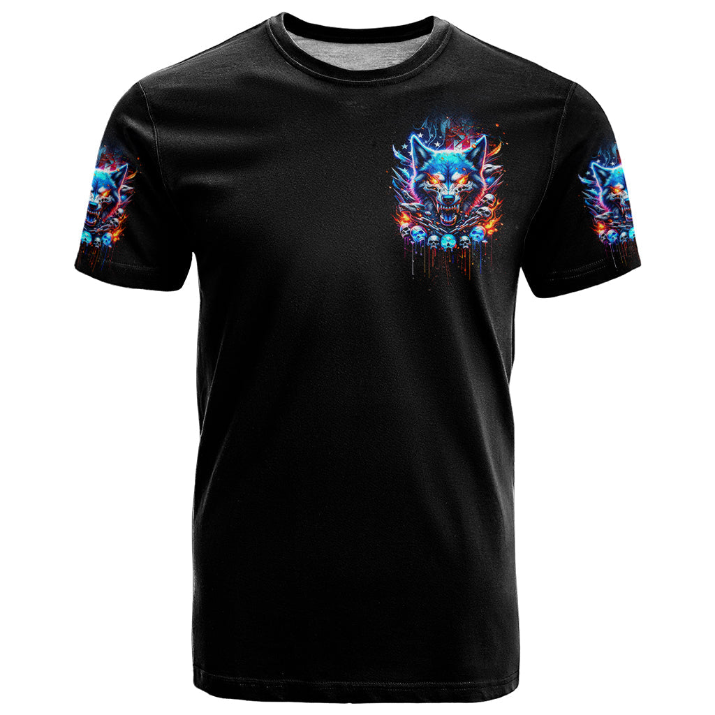 Wolf Skull T-Shirt Your First Mistake Was Thinking I was One Of The Sheep Graphic Tee