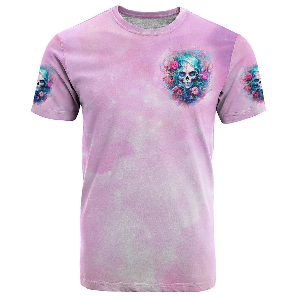 Rose Skull T-Shirt Bullshit So The Bitch In Me Come Out To Play Graphic Tee