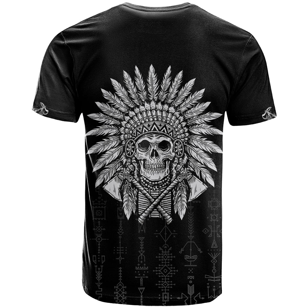 Skull T-Shirt Chief Skeleton Graphic Tee