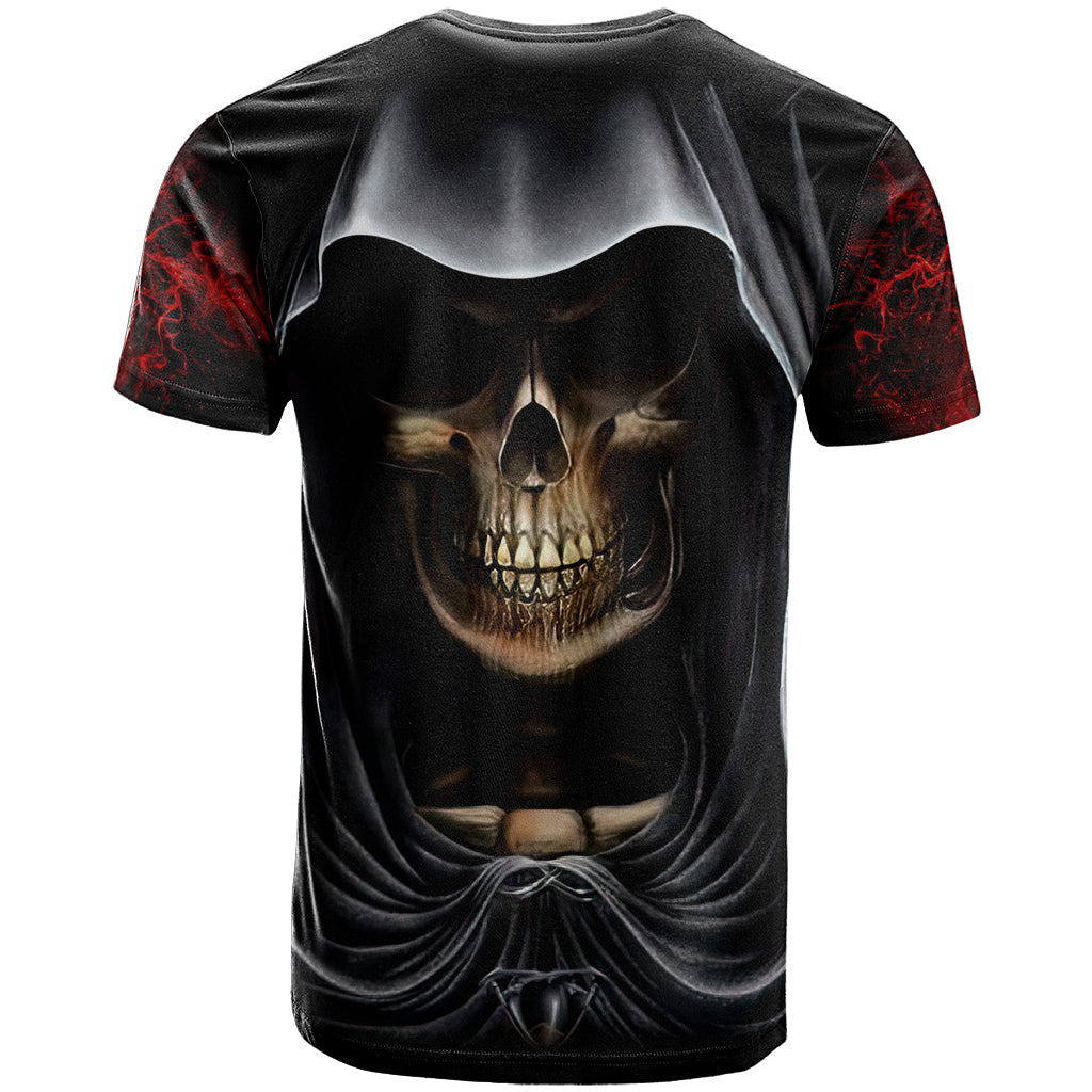 Skull T-Shirt Double Skull And Death Angel Graphic Tee