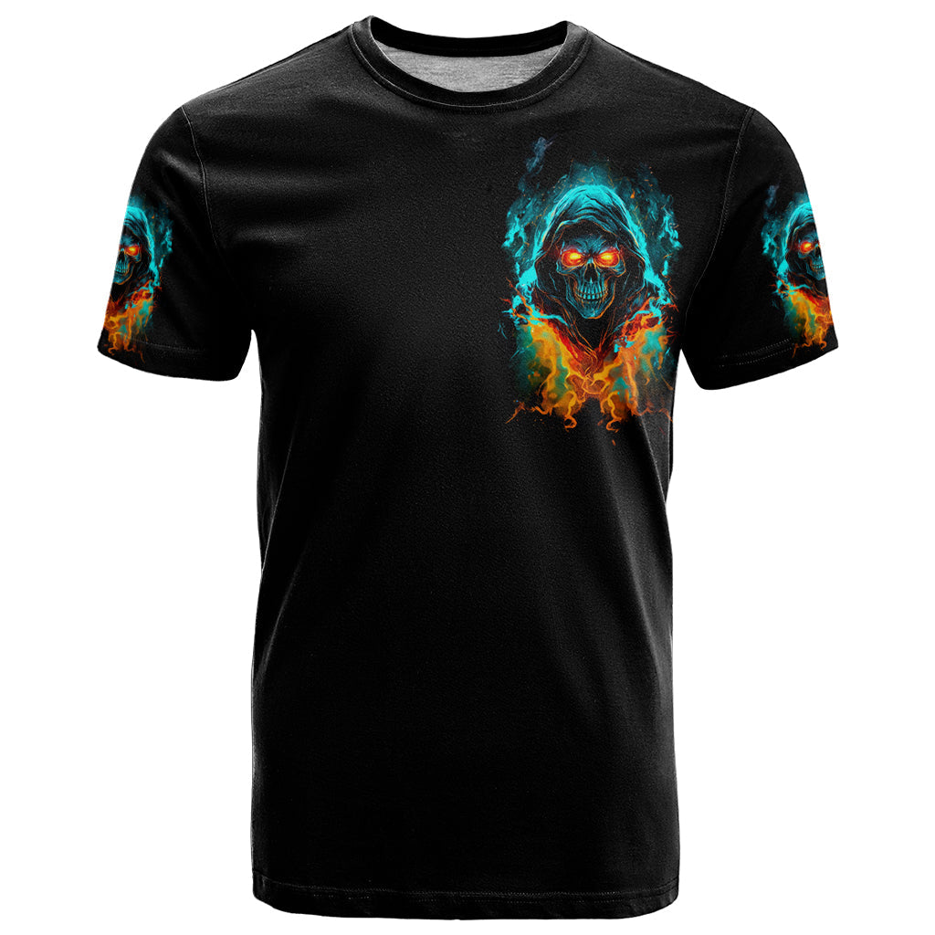 Flame Skull T-Shirt Never Mistake My Kindness For Weakness The Beast In Me Is Sleeping Noe Dead Graphic Tee