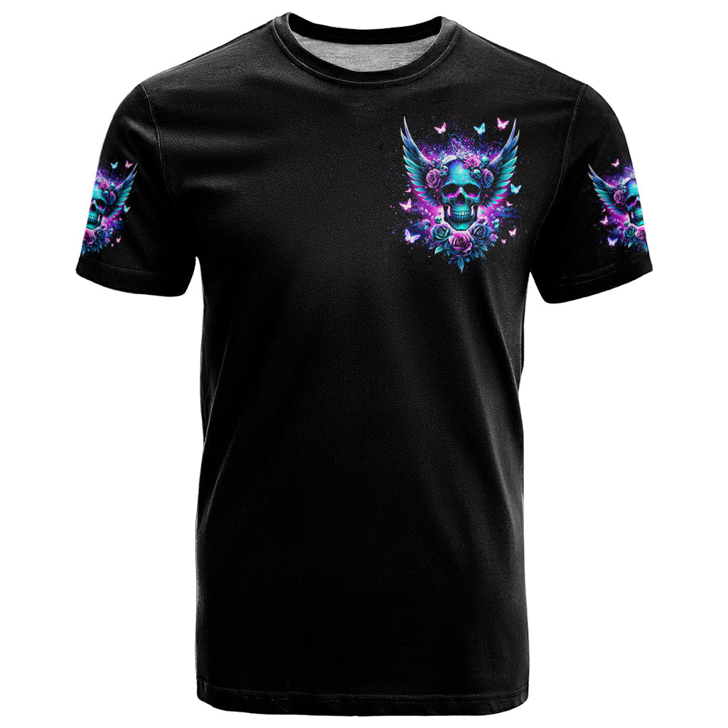 Skull Wings T-Shirt So The Bitch In Me Came Out To Play Graphic Tee