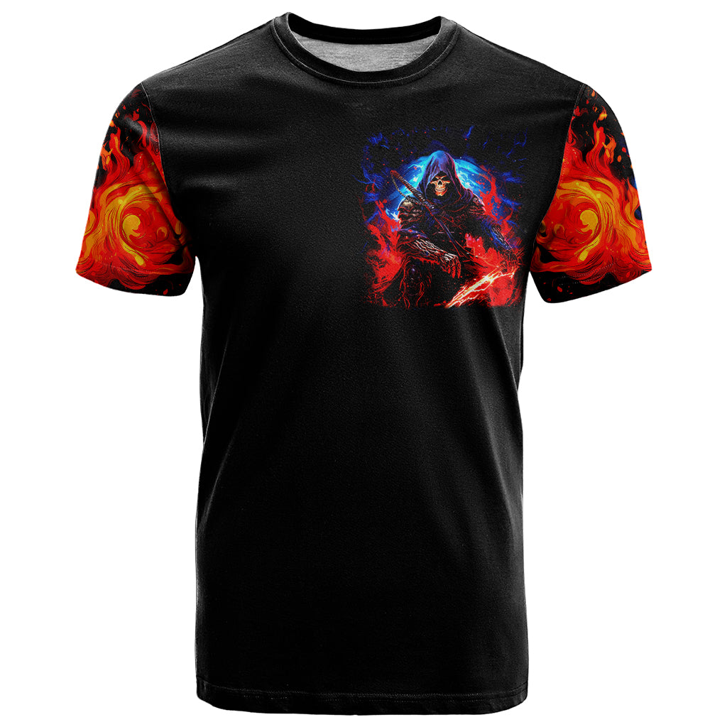 Death Skull T-Shirt Of Course I'm Going To Hell Graphic Tee