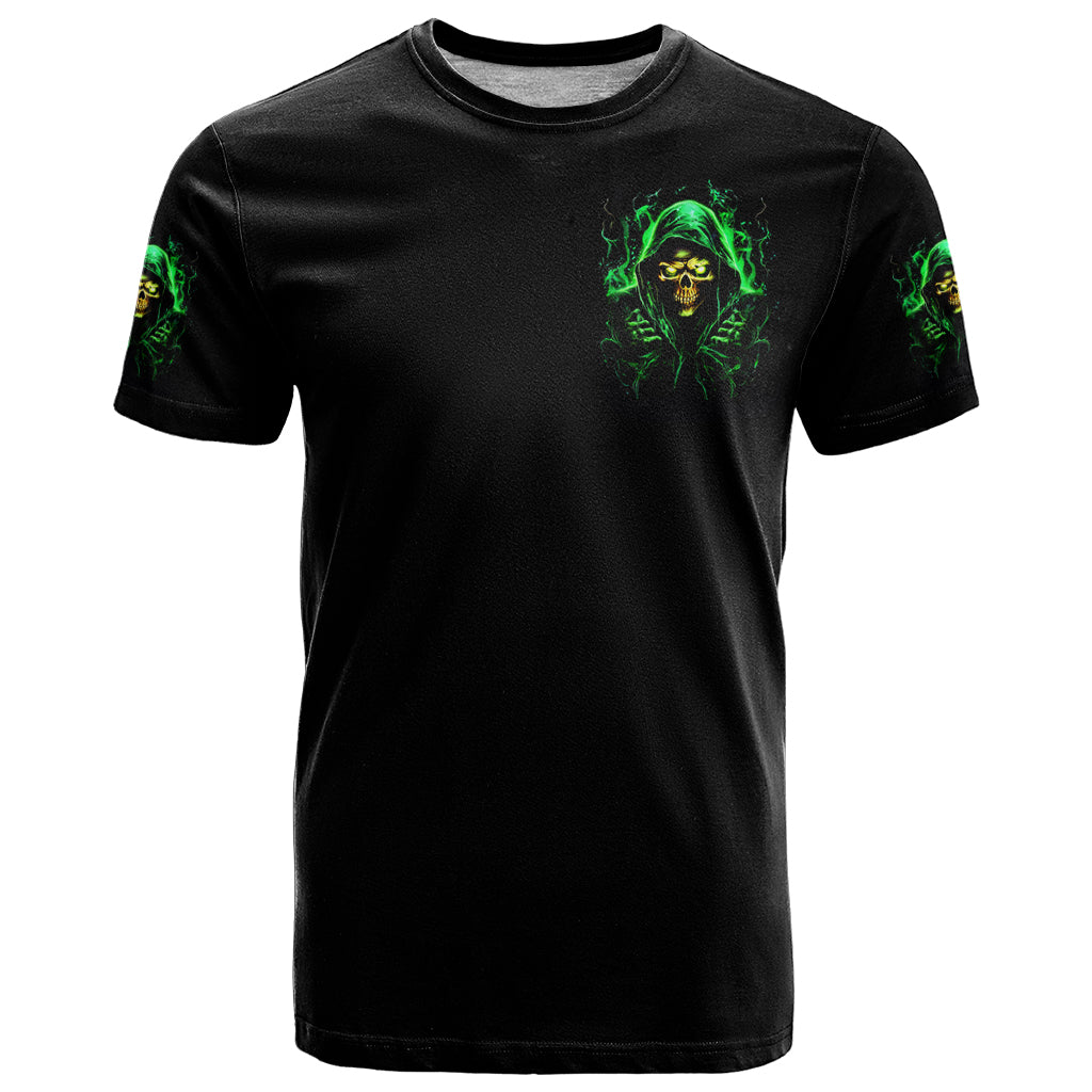 Flame Skull T-Shirt Of Course I'm Going To Hell I'm Just Here To Pick You Up Graphic Tee