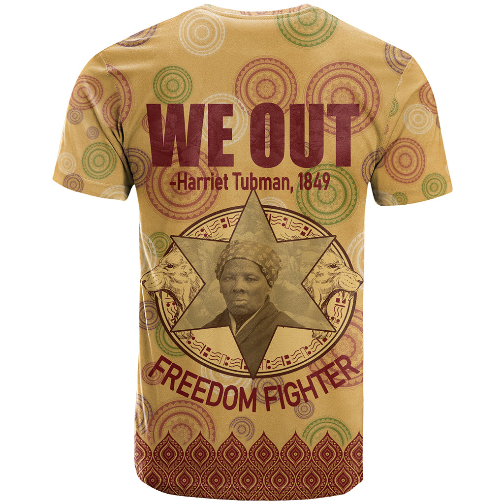We Out 1849 African-American T-Shirt Harriet Tubman Graphic Tee