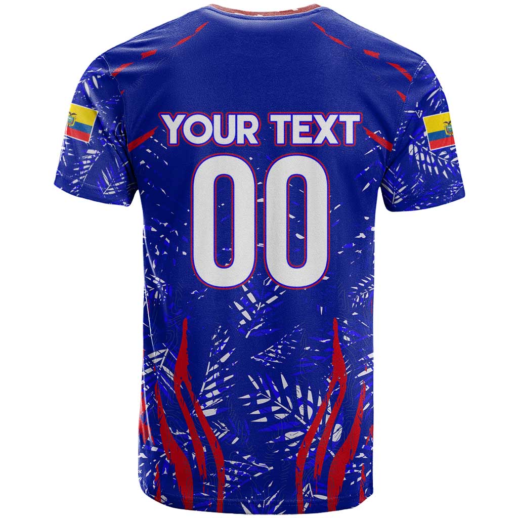 Ecuador Football 2024 T-Shirt La Tricolor Graphic Tee