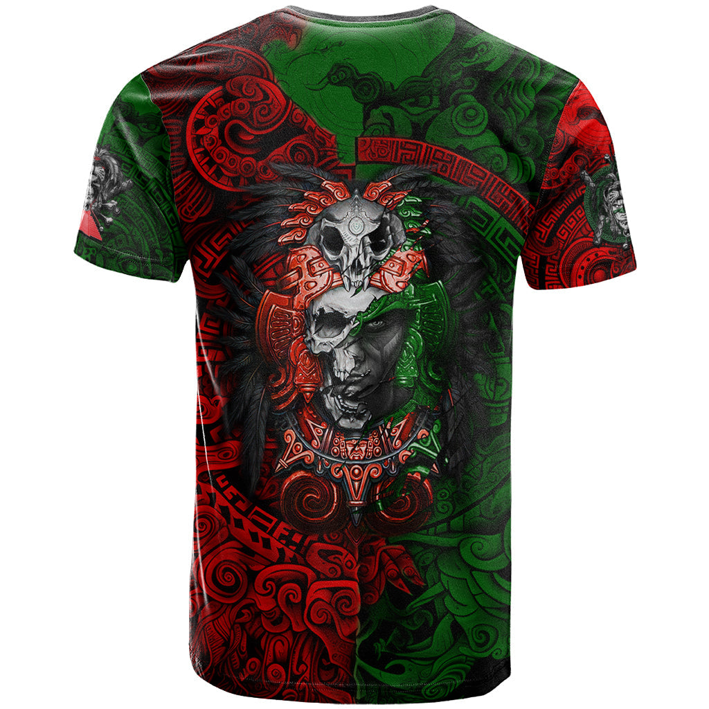 Skulls Aztec Warriors T-Shirt Graphic Tee