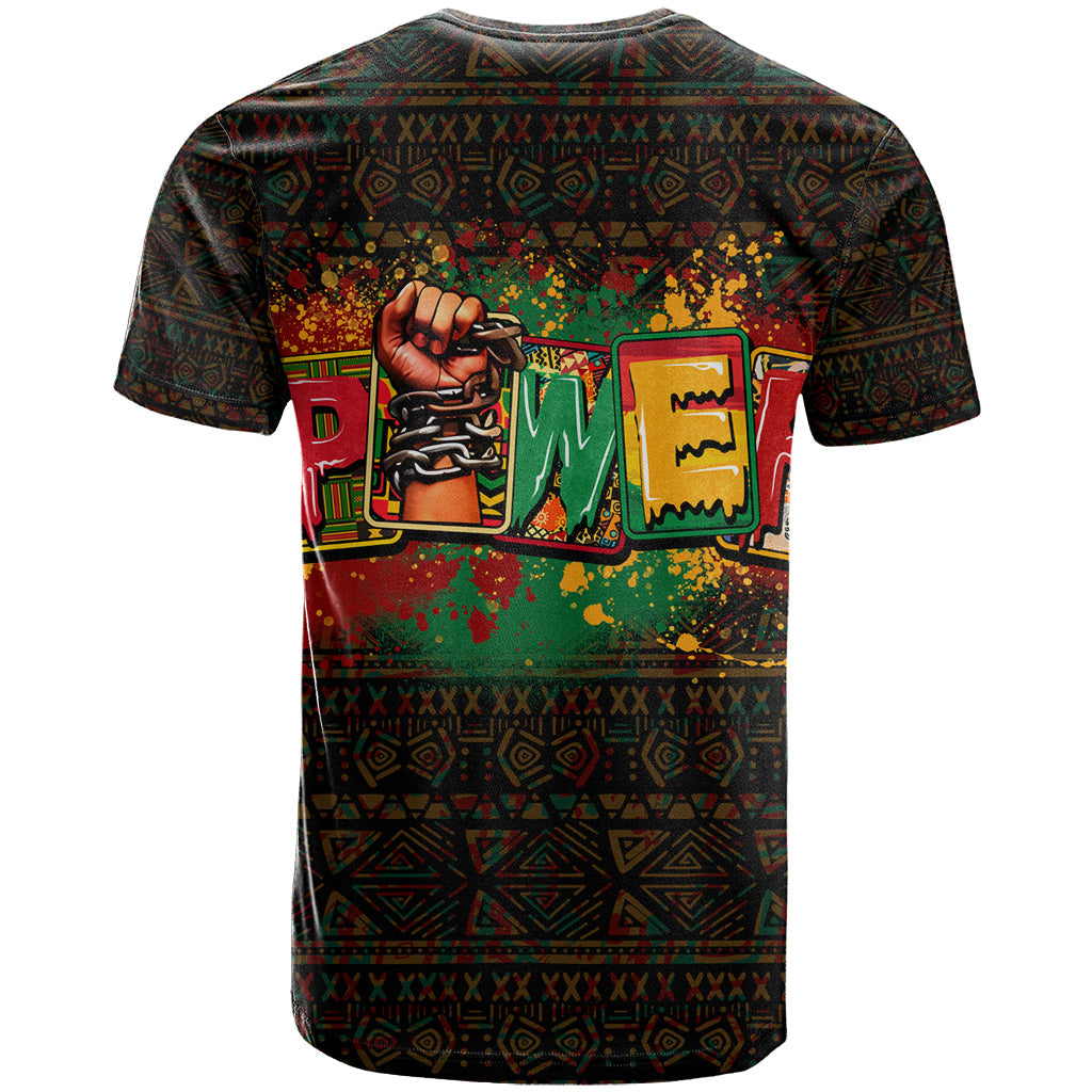 Personalized Power African T-Shirt Graphic Tee