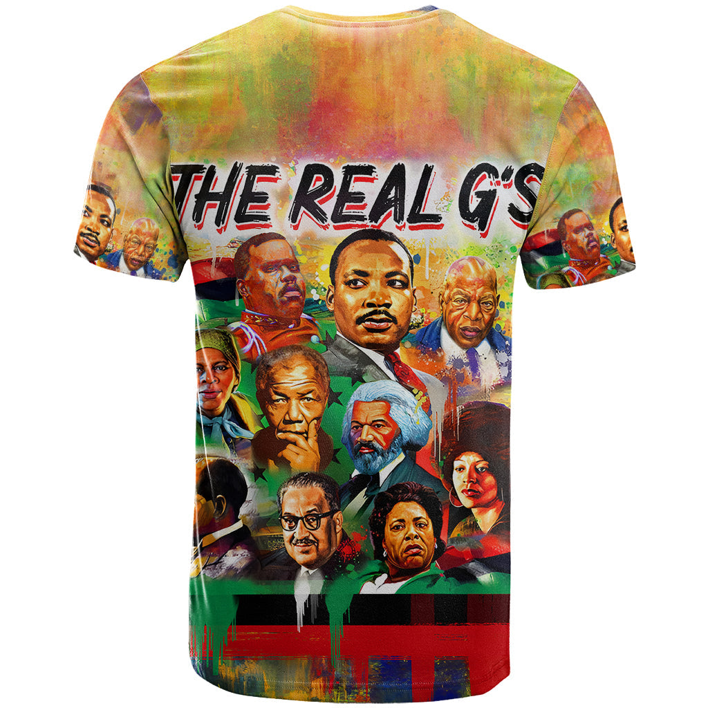 The Real G's T-Shirt Civil Rights Leaders Graphic Tee
