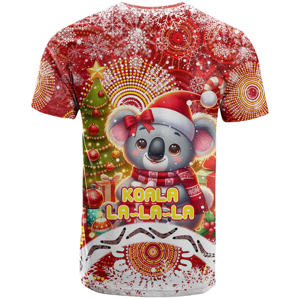 Koality Christmas T-Shirt Cute Aussie Koala Holiday Graphic Tee