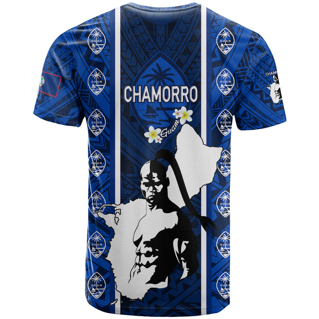 Guam Chamorro Warrior T-Shirt Traditional Tribal Patterns Graphic Tee