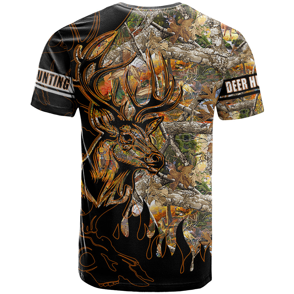 Deer Hunting T-Shirt Autumn Forest Graphic Tee