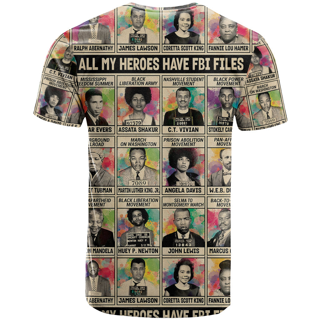 Multi Color Adinkra Symbols T-Shirt African Adrinkra Graphic Tee