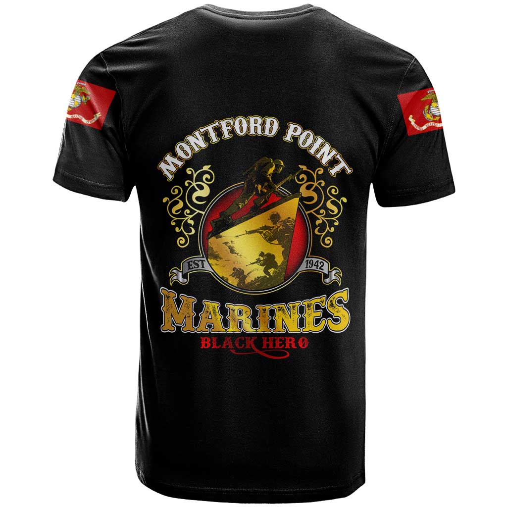 Breaking Barriers: Black Valor T-Shirt Graphic Tee