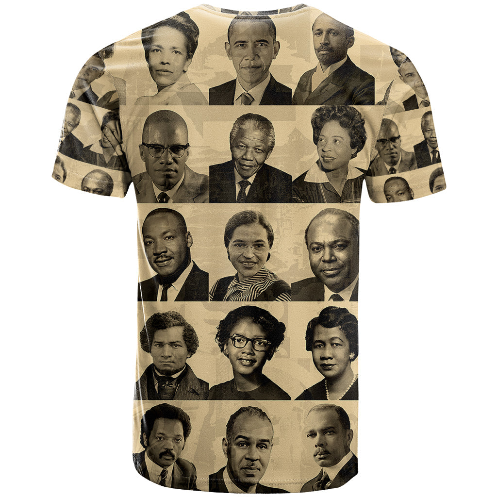 Civil Rights Leaders T-Shirt African-American Graphic Tee