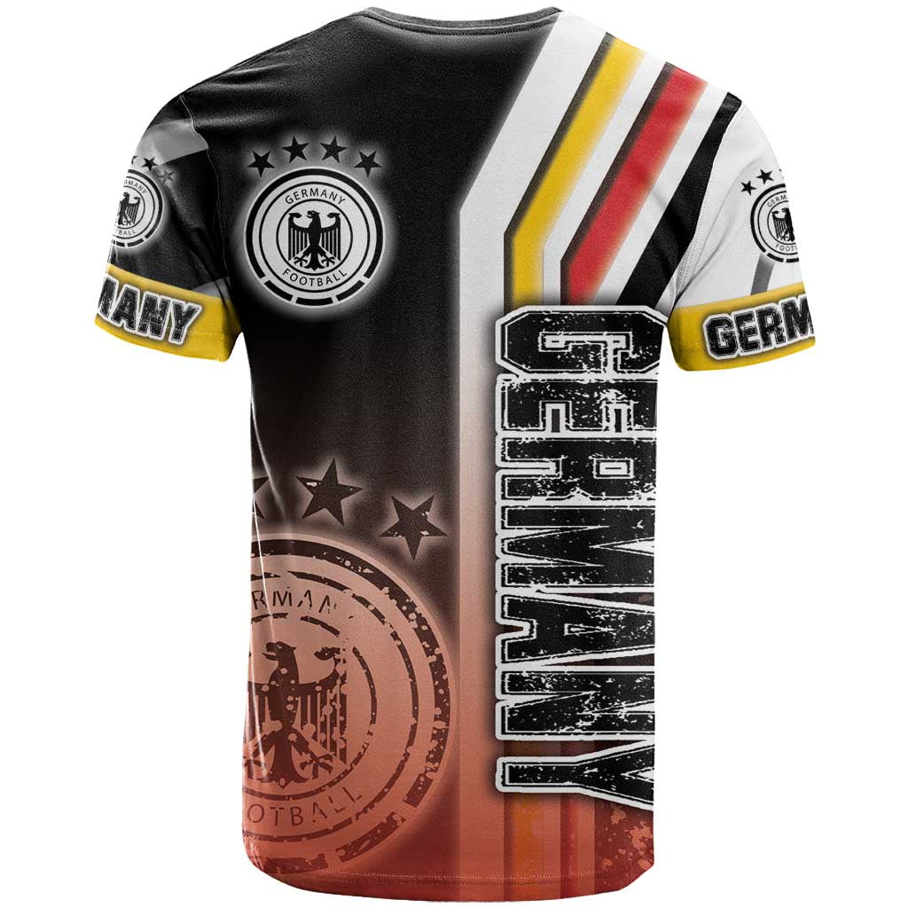 Germany Football T-Shirt Die Mannschaft Soccer - Road To Champion Graphic Tee