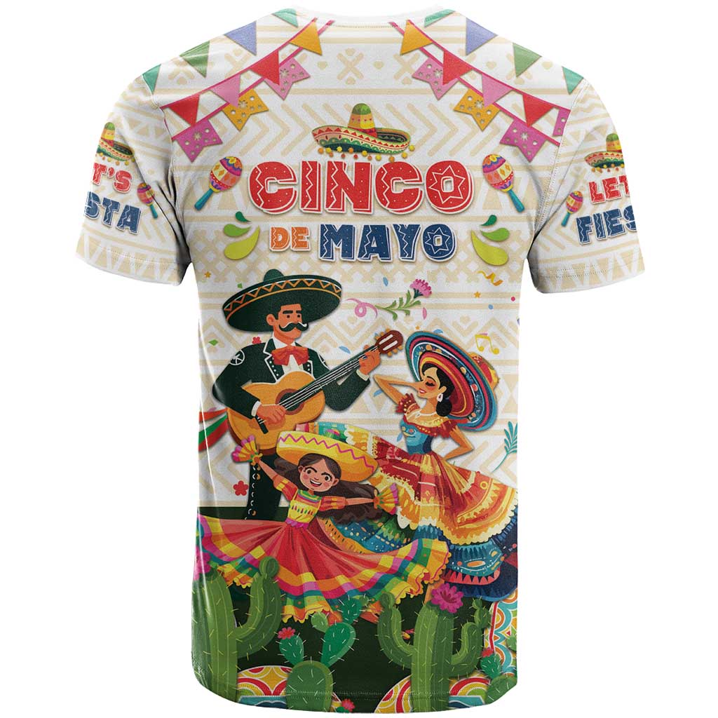 Mexico Cinco De Mayo T-Shirt Dancing Mexican Graphic Tee