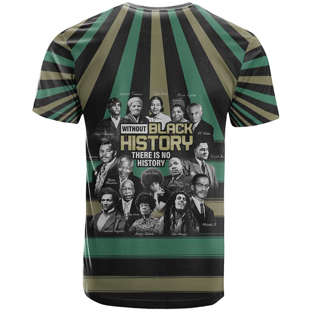 Without Black History There Is No History T-Shirt African Hub Graphic Tee