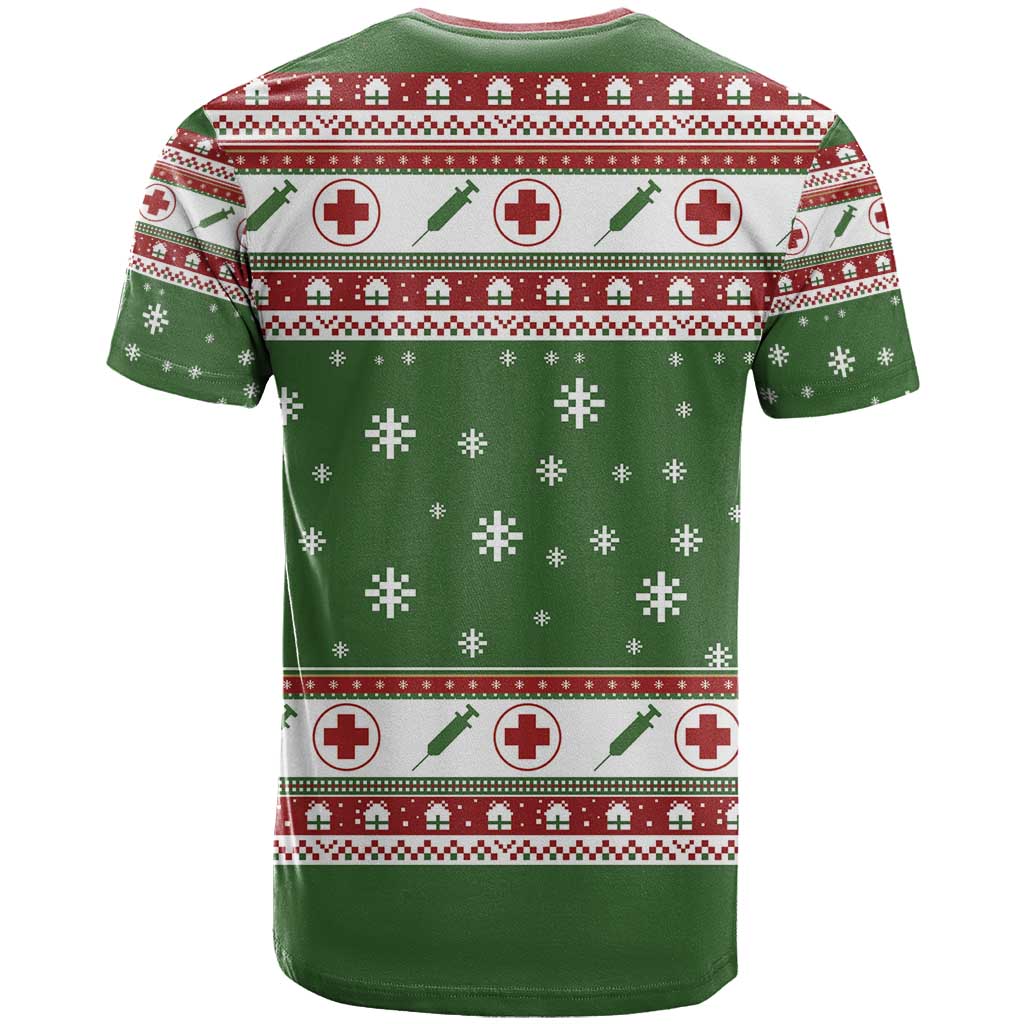 Nurse T-Shirt Nurse Grinch Christmas Graphic Tee