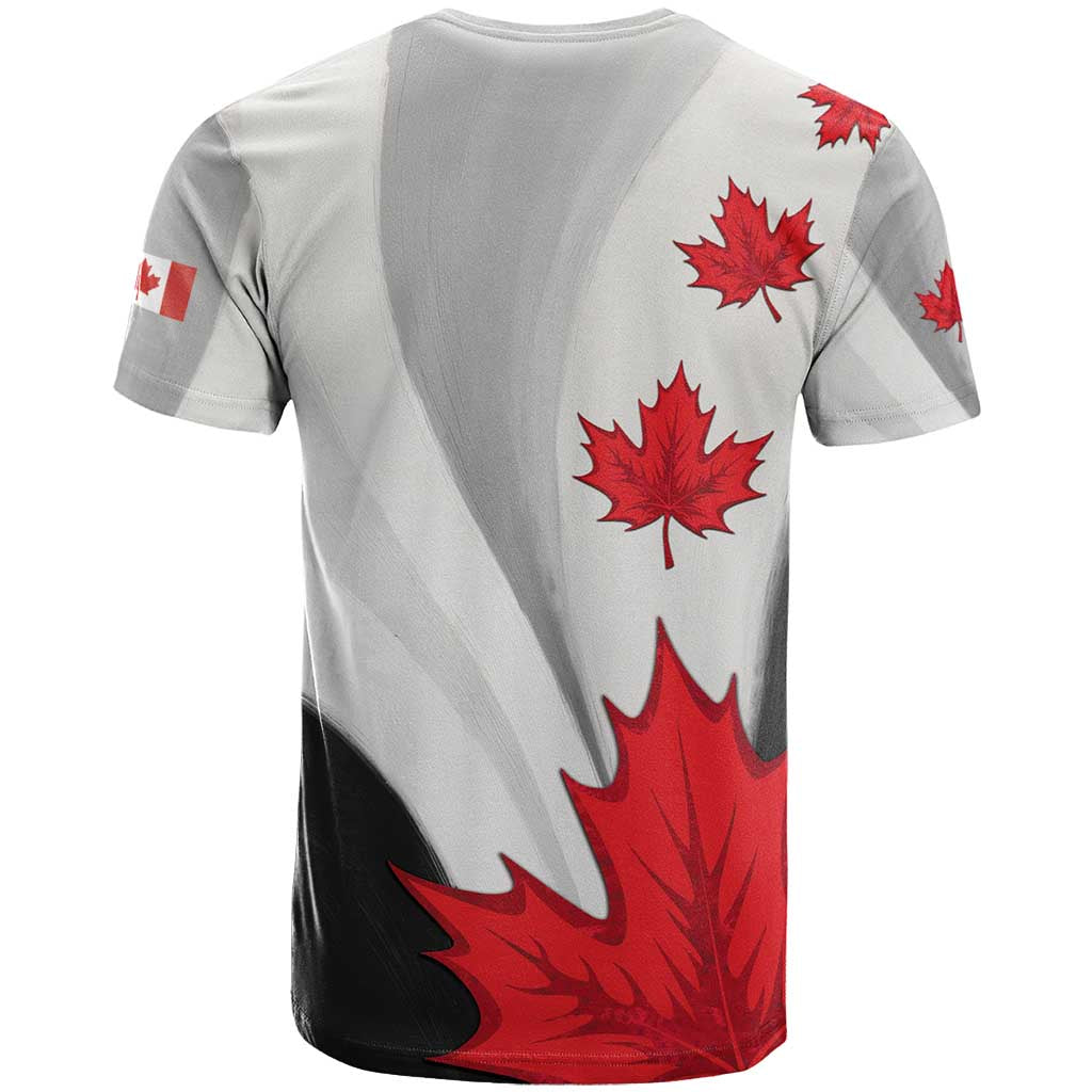 Canada Maple Leaf T-Shirt Unique Style Graphic Tee