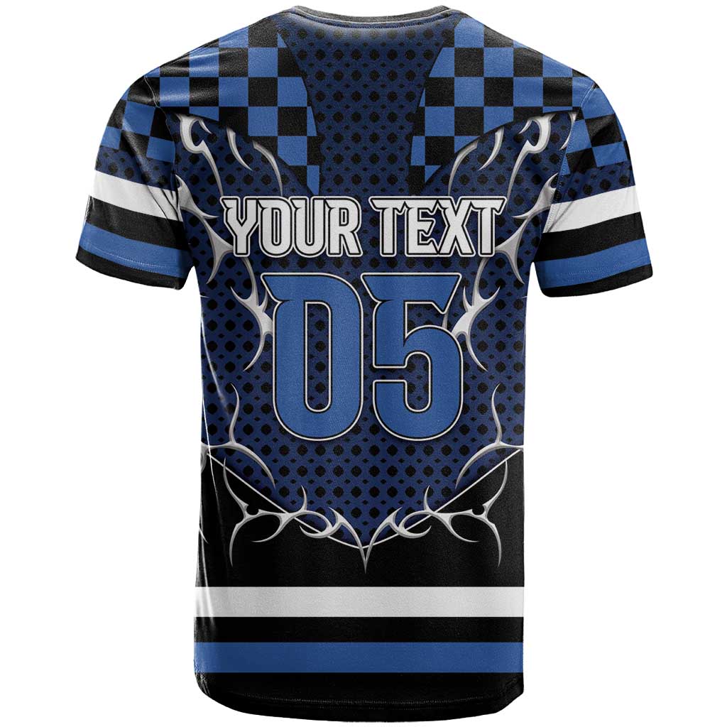 Custom Hockey T-Shirt Tribal Strike Graphic Tee