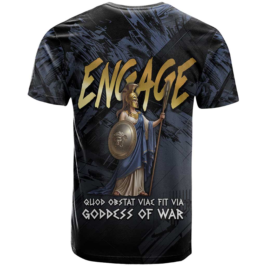 Ancient Greek Athena T-Shirt Goddess Of Wisdom Graphic Tee