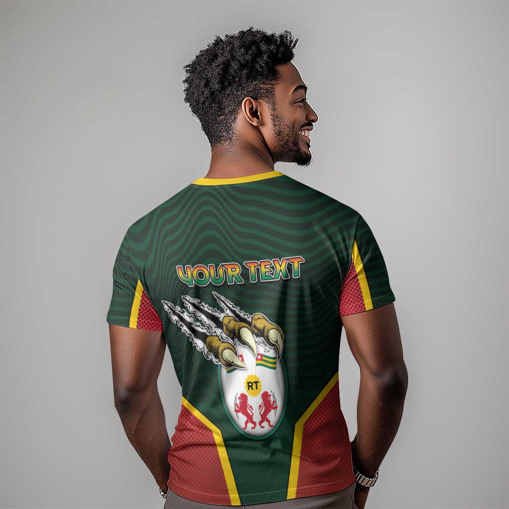 Personalized Togo T-Shirt Lion Claw Flag Sport Style Graphic Tee