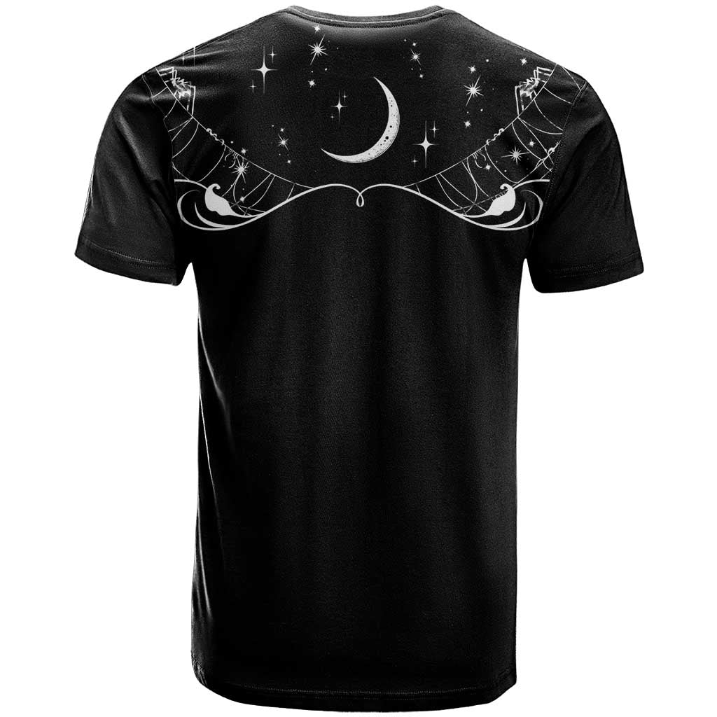 Skull Cowboy T-Shirt Western Yoke Style Graphic Tee