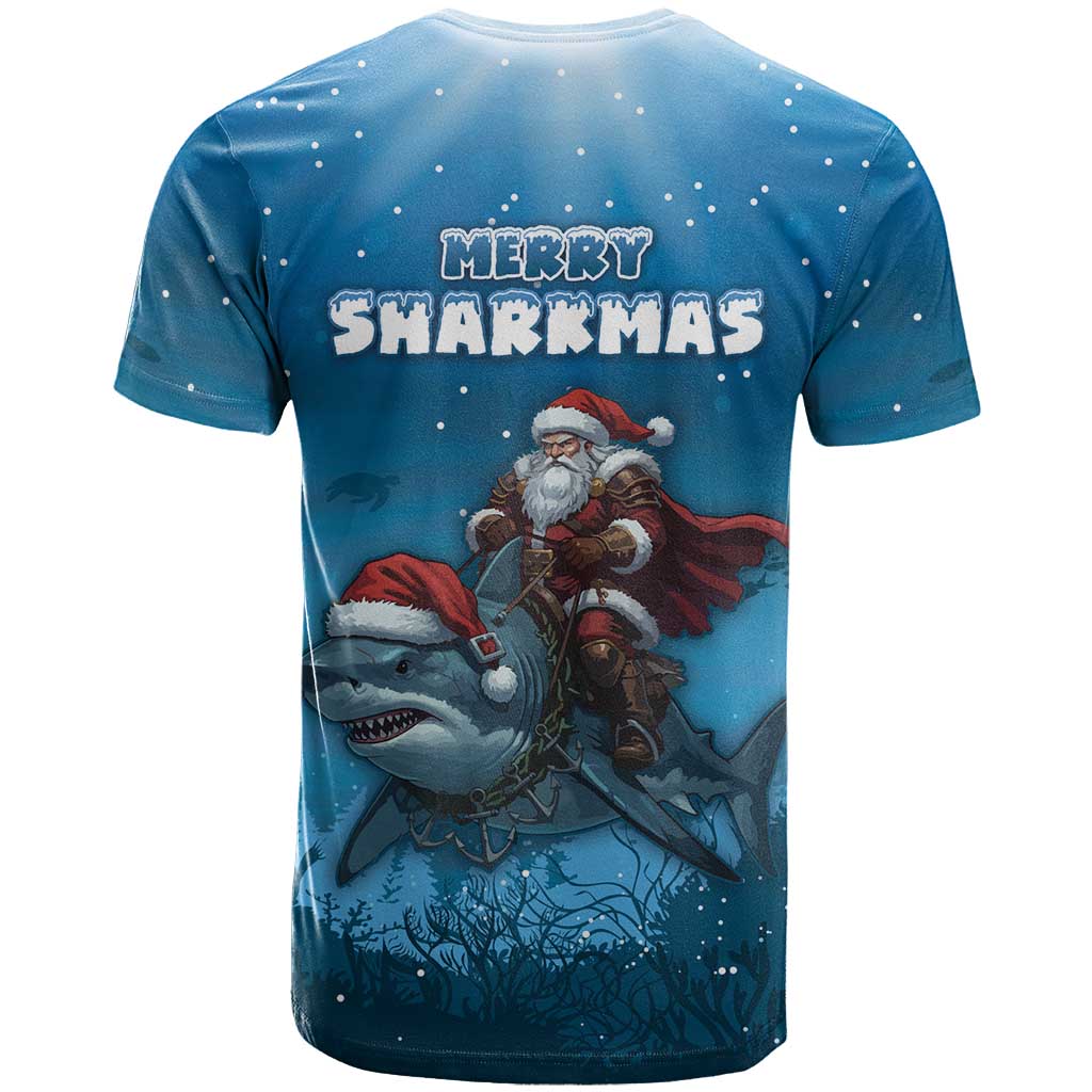 Merry Sharkmas T-Shirt I Am Dreaming Of A Great White Christmas Graphic Tee