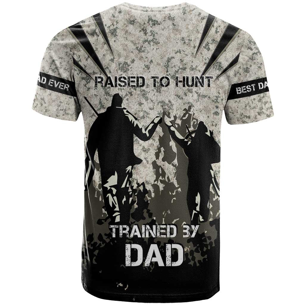 Deer Hunting Fathers Day T-Shirt Best Dad Ever Graphic Tee